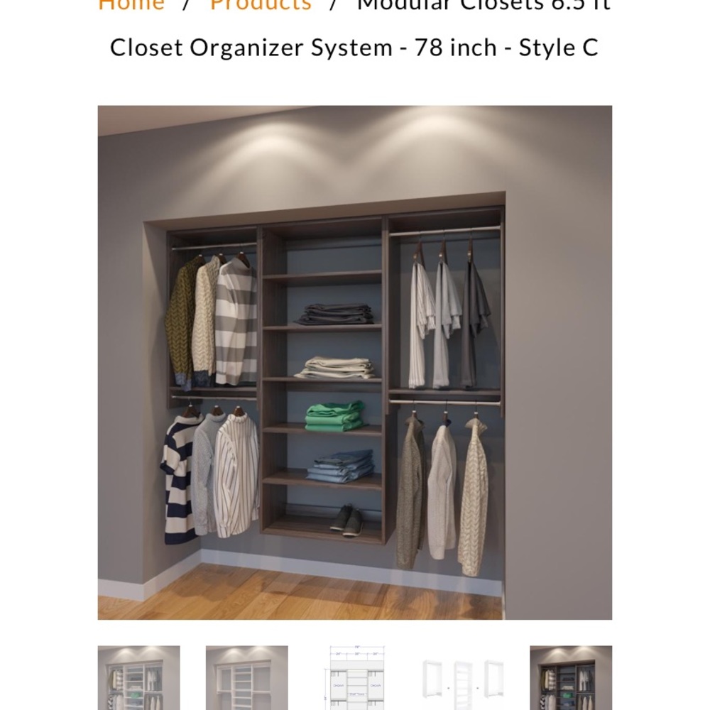 Modular Closet New